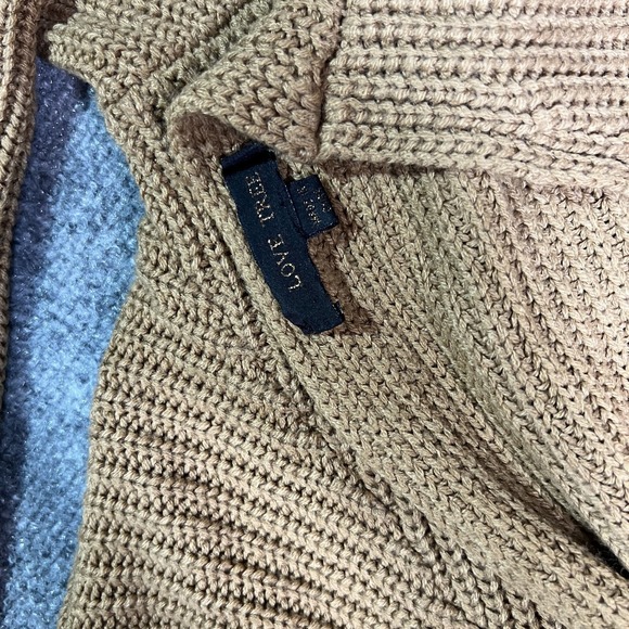 Knitted Love True Tan Women's Sweater Size M - Picture 9 of 12